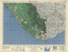 Historic 1955 Map - India and Pakistan 1:250,000. - Trivandrum, 1955