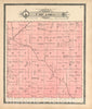 Historic 1902 Map - Standard Atlas of Harper County, Kansas : Including a plat Book of The Villages, Cities and townships of The County, map of The State - Map of Lawn Township