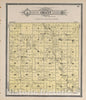 Historic 1908 Map - Standard Atlas of Buena Vista County, Iowa : Including a plat Book of The Villages, Cities and townships of The County, map of The State - Hayes