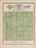 Historic 1914 Map - Atlas and plat Book of Poweshiek County, Iowa - Kenyon's Parcel Post Map of The United States - Standard Atlas and Directory of Poweshiek County, Iowa