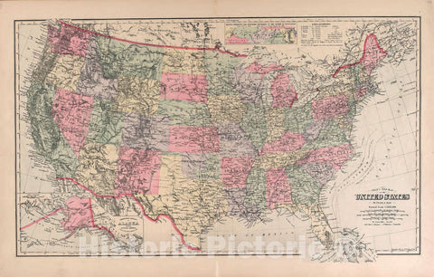 Historic 1903 Map - Plat Book of Vernon County, Missouri - United States