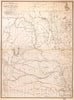 Historic 1867 Map - Map of Nebraska and Dakota and portions of The States and Territories bordering thereon