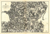 Historic 1867 Map - Bermuda Hundred. 1864-1865