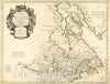 Historic 1718 Map - Carte du Canada ou de la Nouvelle France et des decouvertes qui y ONT Ã©tÃ© faites.