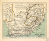 Historic 1899 Map - South Africa.