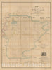 Historic 1860 Map - Map of The Parish of Tensas, Louisiana : from United States Surveys.