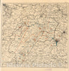 Historic 1921 Map - Development of Great Falls for Water Power and Increase of Water Supply for The District of Columbia.