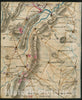 Historic 1864 Map - Map of The Shenandoah Valley Campaign, 1864.