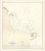 Map : Cabo San Pablo, Argentina 1947, Republica Argentina, Territorio Nacional de Tierra del Fuego, Caleta San Pablo , Antique Vintage Reproduction