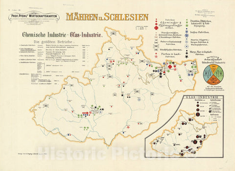 Map : Austria 1913 1, Antique Vintage Reproduction