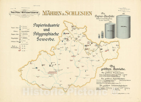 Map : Austria 1913 12, Antique Vintage Reproduction