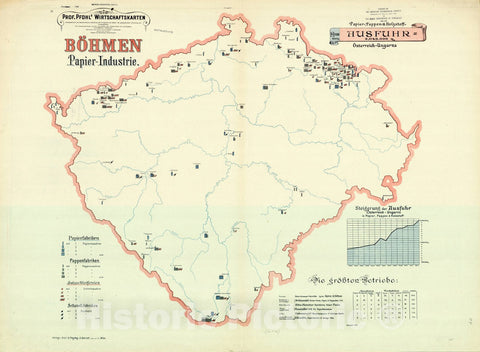 Map : Austria 1913 11, Antique Vintage Reproduction