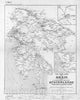 Map : Austria and Switzerland 1913 8, Post-Kurs Karte von Oesterreich unter der Enns , Antique Vintage Reproduction