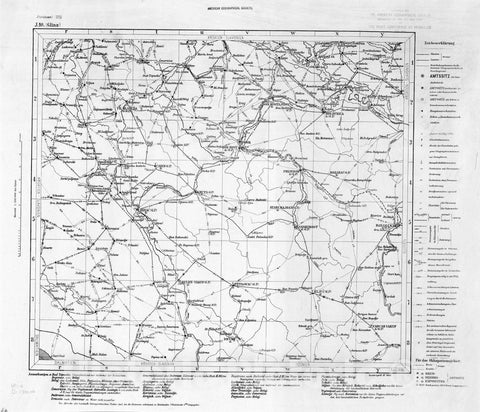 Map : Austria and Hungary 1877 5, Militar-Marschroutenkarte der osterreichisch-ungarischen Monarchie , Antique Vintage Reproduction