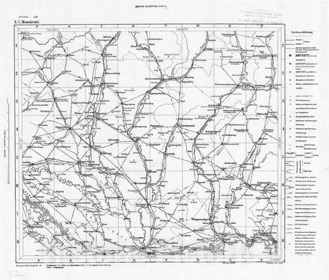 Map : Austria and Hungary 1877 8, Militar-Marschroutenkarte der osterreichisch-ungarischen Monarchie , Antique Vintage Reproduction
