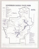 Map : Governor Dodge State Park, Wisconsin , [Wisconsin state parks , forests, recreation areas & trails maps], Antique Vintage Reproduction