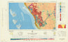 Map : Geraldton-Houtman Abrolhos, Australia 1971, Australia 1:250,000 geological series , Antique Vintage Reproduction