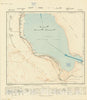 Map : Egypt 1:50,000 Mudiria Sharqia Sinai, Great Bitter Lake 1911, Egypt 1:50,000, Antique Vintage Reproduction