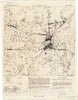 Map : Bangka Island, Indonesia 1935 13, Res. Bangka en Onderh : topografische en fotogrammetrische kaarterring, Antique Vintage Reproduction