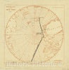 Map : Arctic region 1926, Navigational chart of the Arctic Basin , Antique Vintage Reproduction