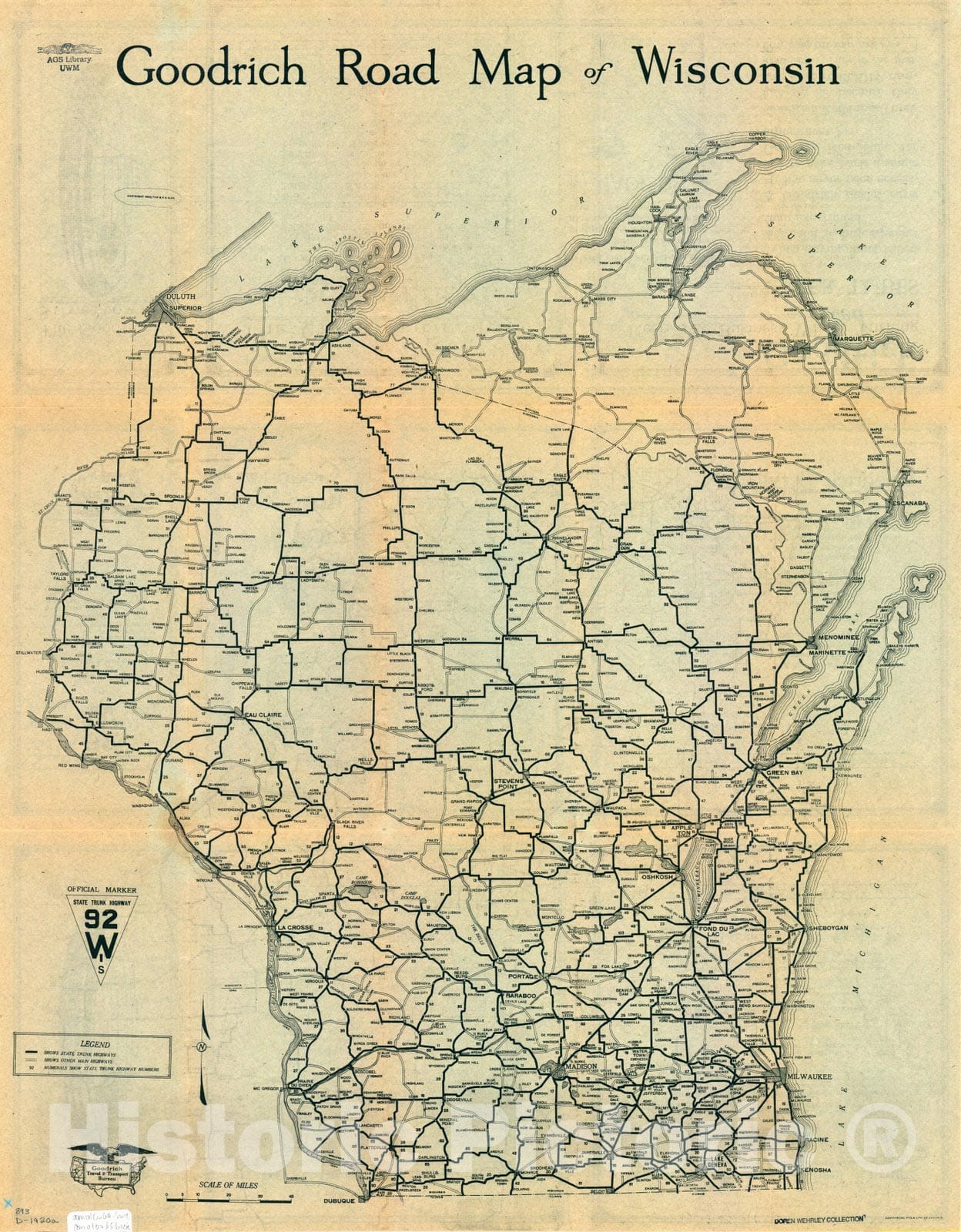 Wisconsin Road Map Wisconsin Department Of Transportation Rustic Road