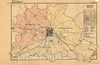 Map : Berlin, Germany 1944, Greater Berlin , Antique Vintage Reproduction