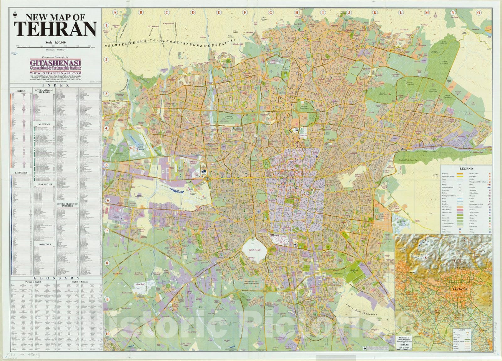 Tehran Map.pdf Tehran Map Iran: Israel Launches Three Waves Of Strikes On Military
