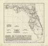 Map : Florida 1919, National highways map of the state of Florida : showing twenty-nine hundred miles of national highways