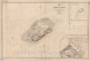 Map : Bermuda Islands 1897, North Atlantic Ocean, Bermuda Islands , Antique Vintage Reproduction