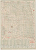 Map : United States 1950 6, Dakotas with Idaho-Montana-Wyoming, Antique Vintage Reproduction