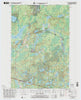 Map : Stateline Lake, Michigan 1999, Stateline Lake, MI-WI , Antique Vintage Reproduction