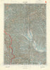 Map : Graz, Austria 1914, Generalkarte von Mitteleuropa, Antique Vintage Reproduction
