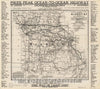 Historic Map : Missouri 1921 5, National highways map of the state of Missouri : showing forty-three hundred miles of national highways