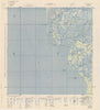 Map : Djinnak, Senegal 1942, Africa, Senegal 1:125000 Djinnak, Senegal Belt , Antique Vintage Reproduction