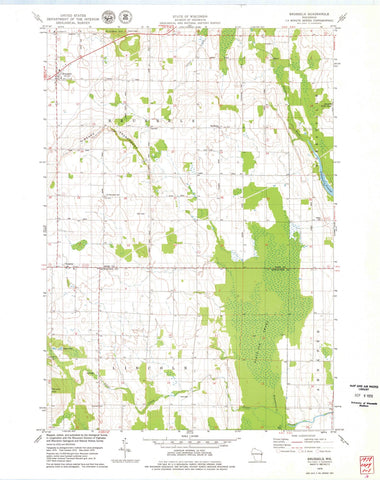 1978 Brussels, WI - Wisconsin - USGS Topographic Map
