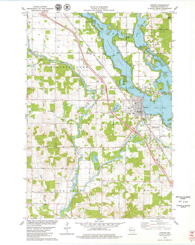 1978 Chetek, WI - Wisconsin - USGS Topographic Map