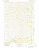 1972 Blizzard MTN South, ID - Idaho - USGS Topographic Map