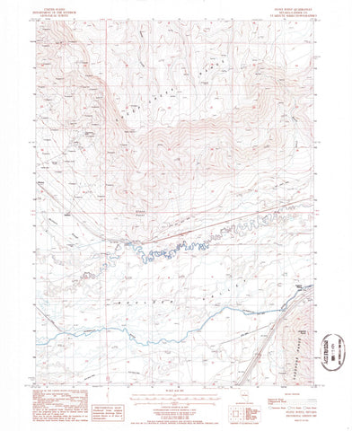 1985 Stony Point, NV - Nevada - USGS Topographic Map