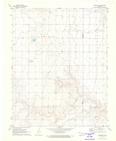 1971 Griggs, OK - Oklahoma - USGS Topographic Map