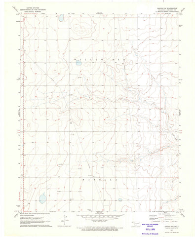 1971 Griggs, OK - Oklahoma - USGS Topographic Map v2