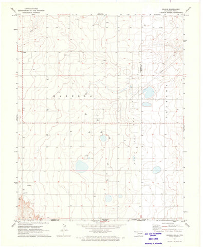 1971 Griggs, OK - Oklahoma - USGS Topographic Map v4