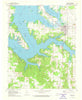 1971 Grove, OK - Oklahoma - USGS Topographic Map