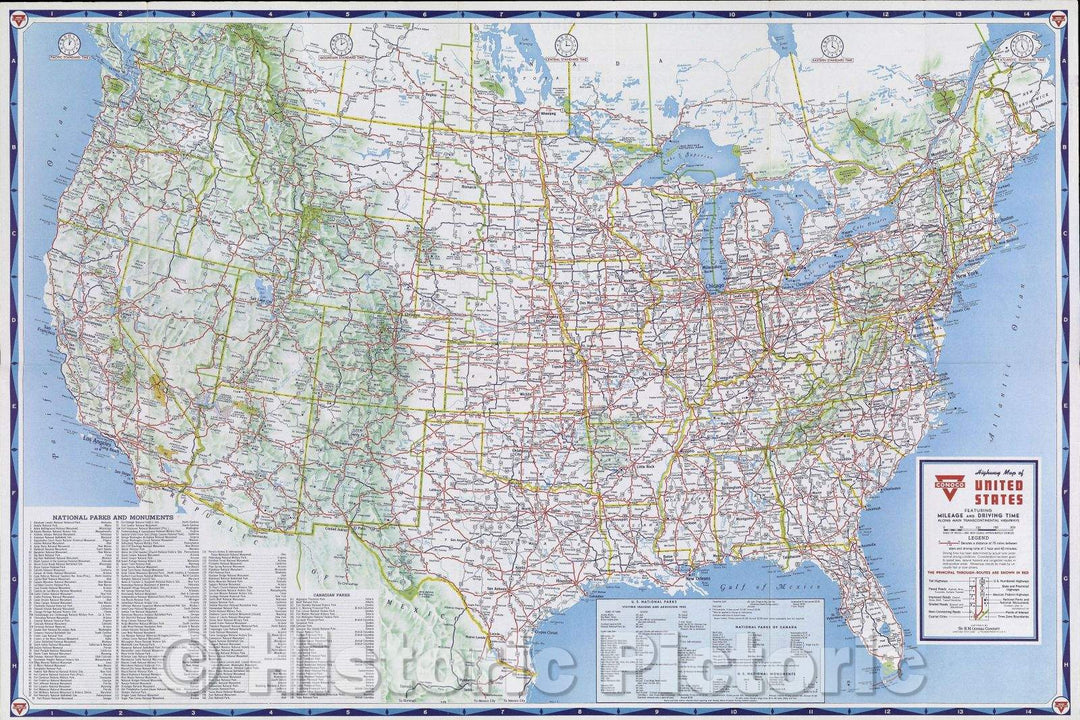 Us Map And Driving Distances How Has Travel Changed? This Data Can