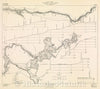 Historic Map : River Surveys : Penobscot River Maine, Bangor to North Twin Lake, Plan and Profile, 1906 , Vintage Wall Art
