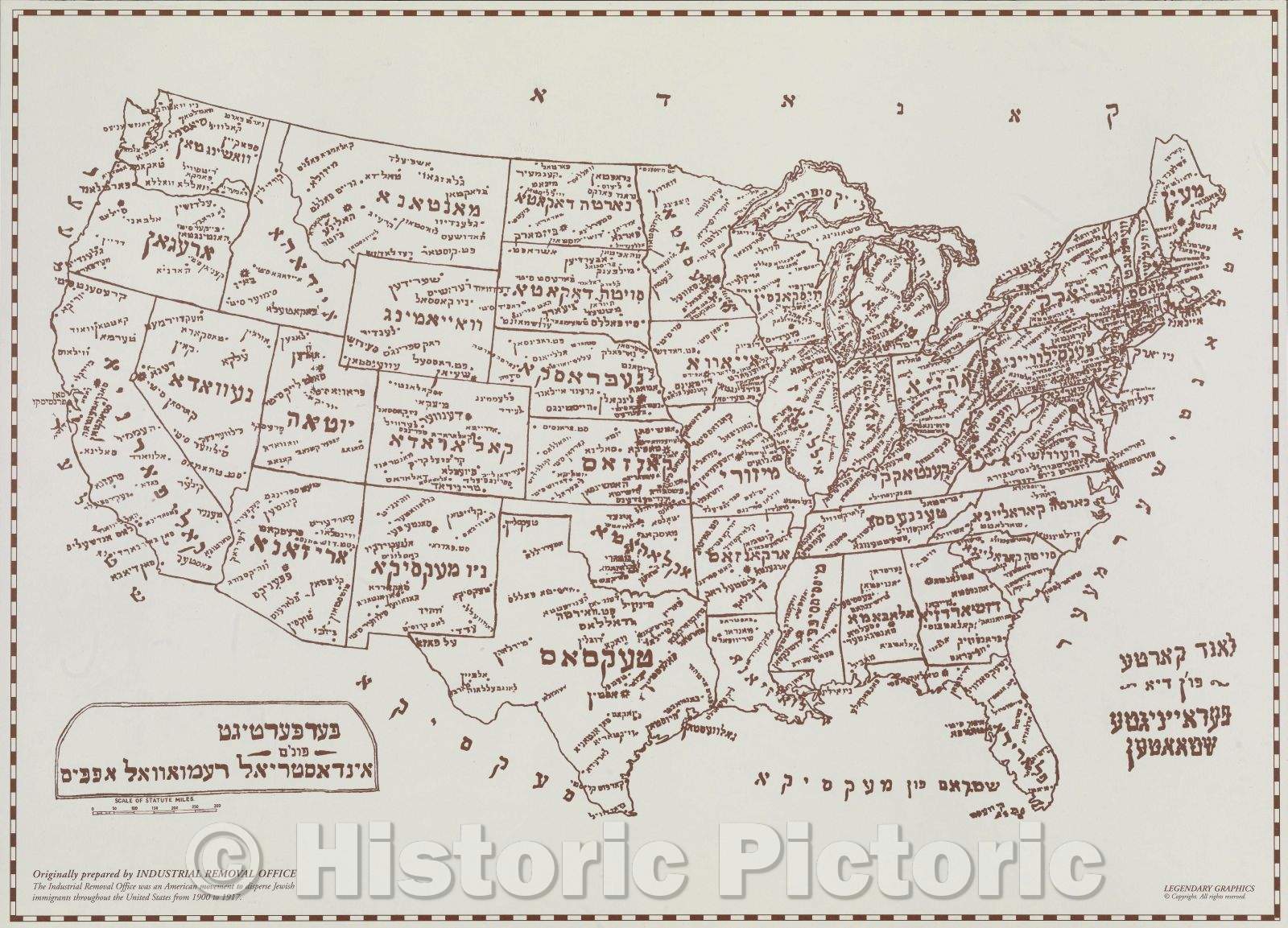 Yiddish Map