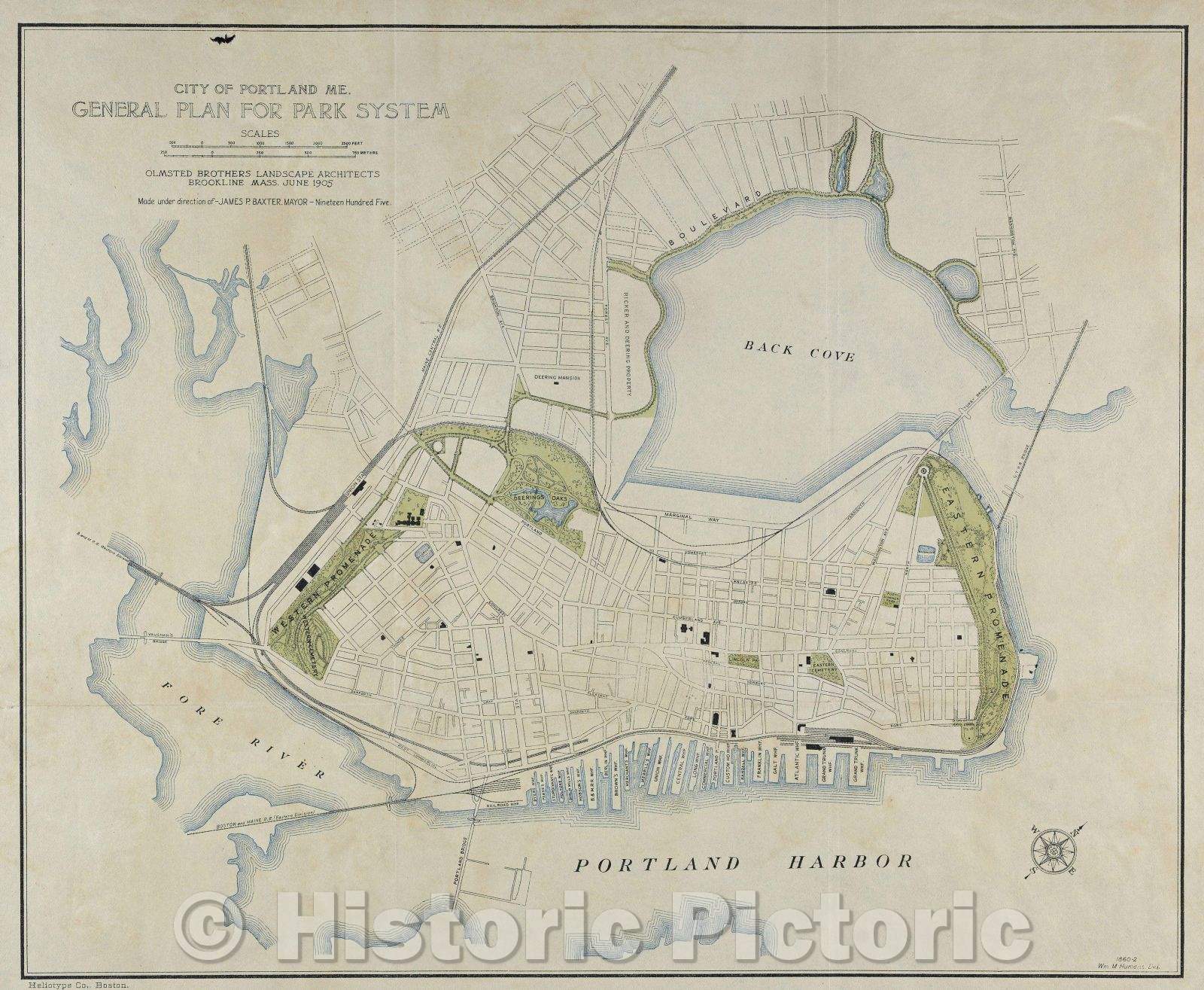 Portland, Me Map