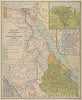 Historic Map : Egypt Abyssinia and Northeast Africa, 1906 , Vintage Wall Art