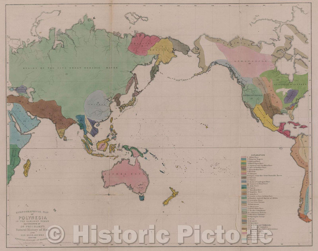 Polynesia World Map