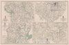 Historic Map : Richmond, VA., 1867 , Vintage Wall Art