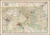 Historic Map - Maryland, Delaware, and District of Columbia, 1897, The Century Company - Vintage Wall Art